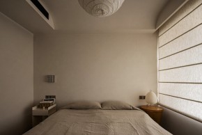 現(xiàn)代簡約風格三居室臥室裝修效果圖